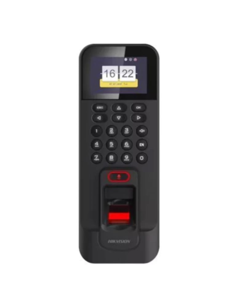 Terminal De Control De Accesos Y Tiempo Y Asistencia Fhuella Tarjeta Codigo Hikvision
