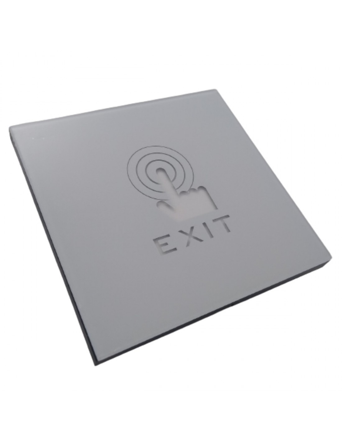 Boton Pulsador Salida Control De Acceso Tactil Led Blanco