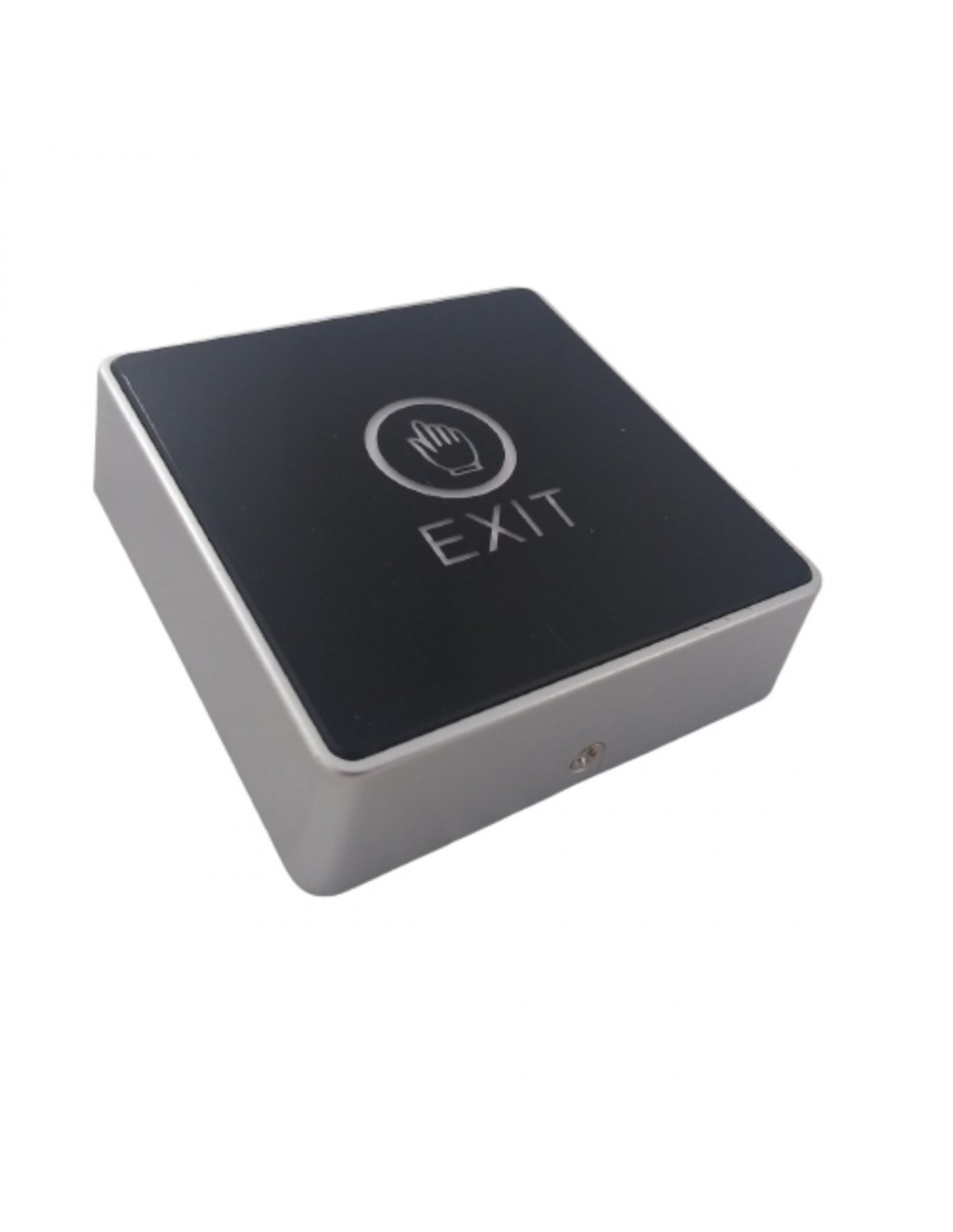 Boton Pulsador Salida Control De Acceso Tactil Led Negro