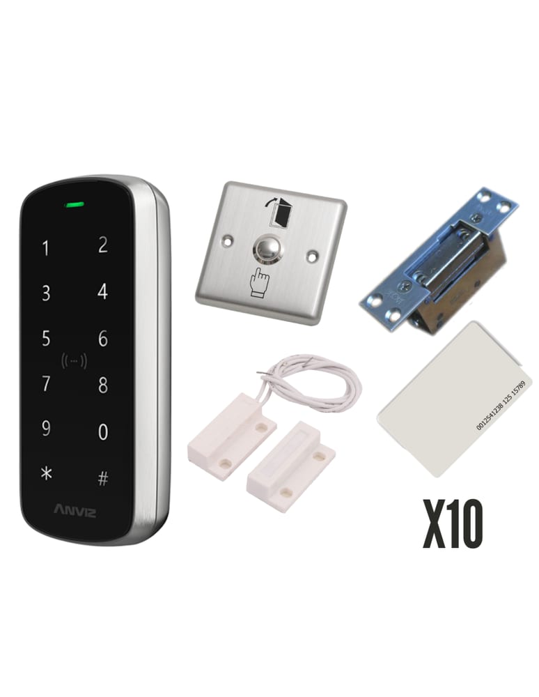 Kit Control Exterior Ik10 M3 Pro Wifi Pestillo App Celular