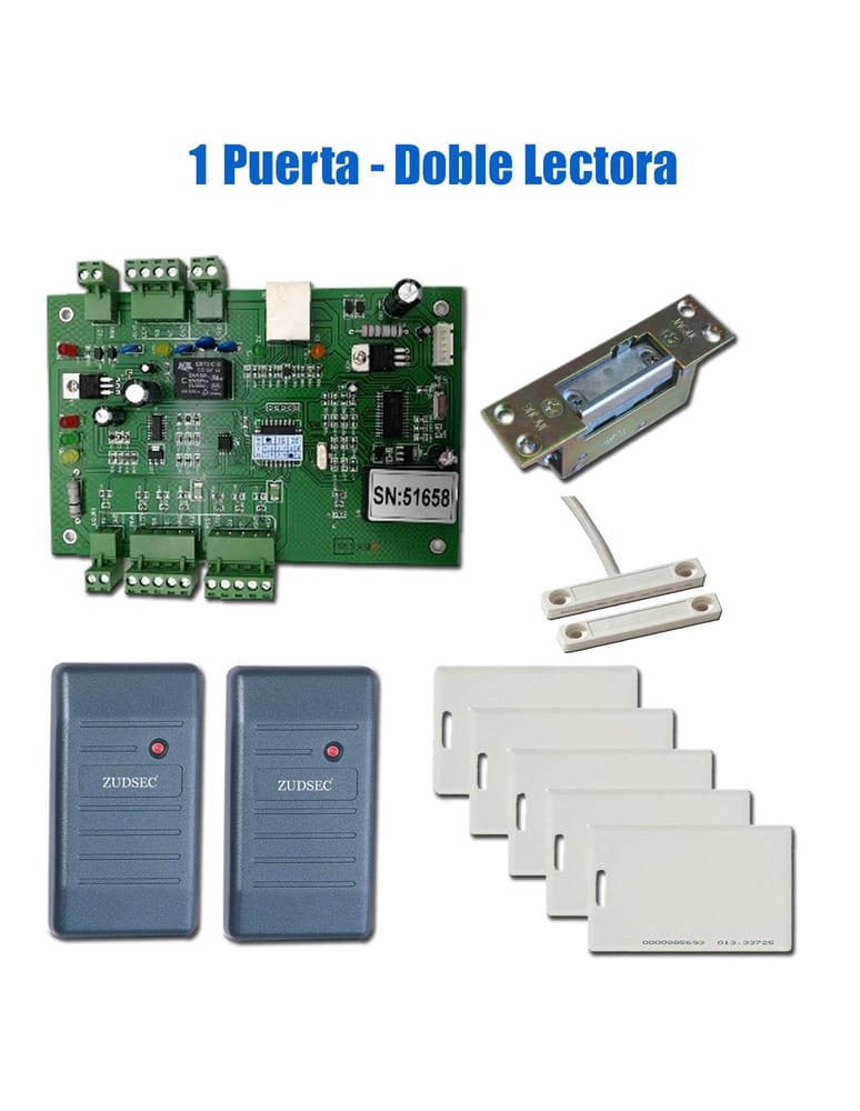 Kit Control Tarjeta Pestillo Elecrico Autonomo