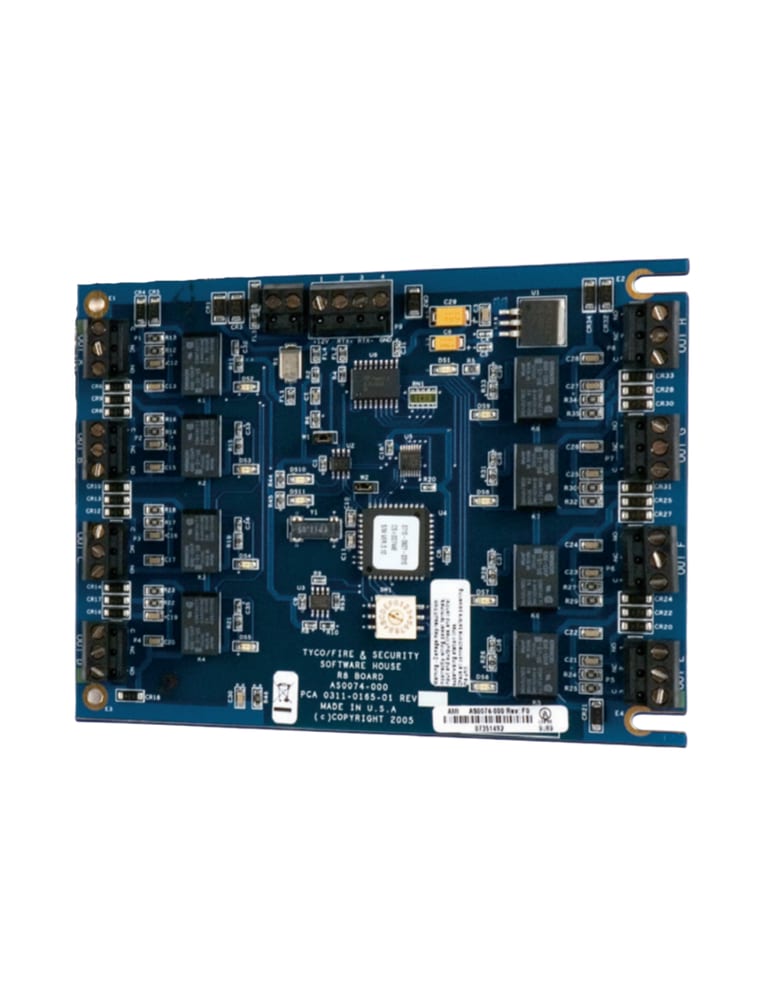 Placa 8 Output Osdp Control De Accesos Tyco Ccure