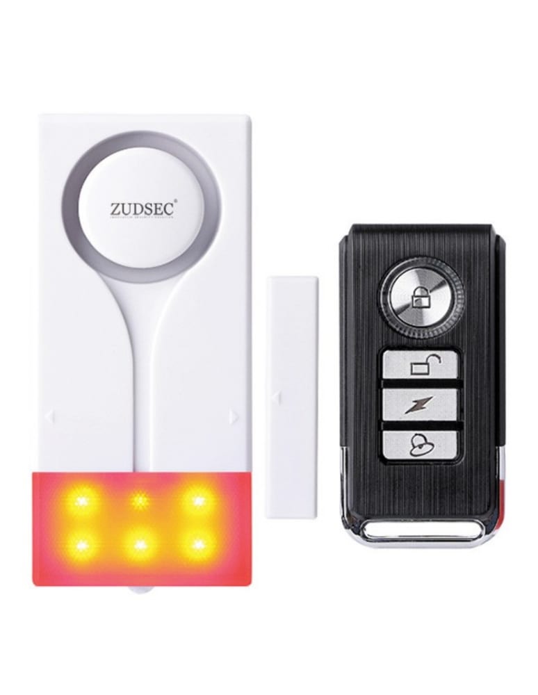 Alarma Magnética De Puerta / Ventana Y Timbre De Puerta Con