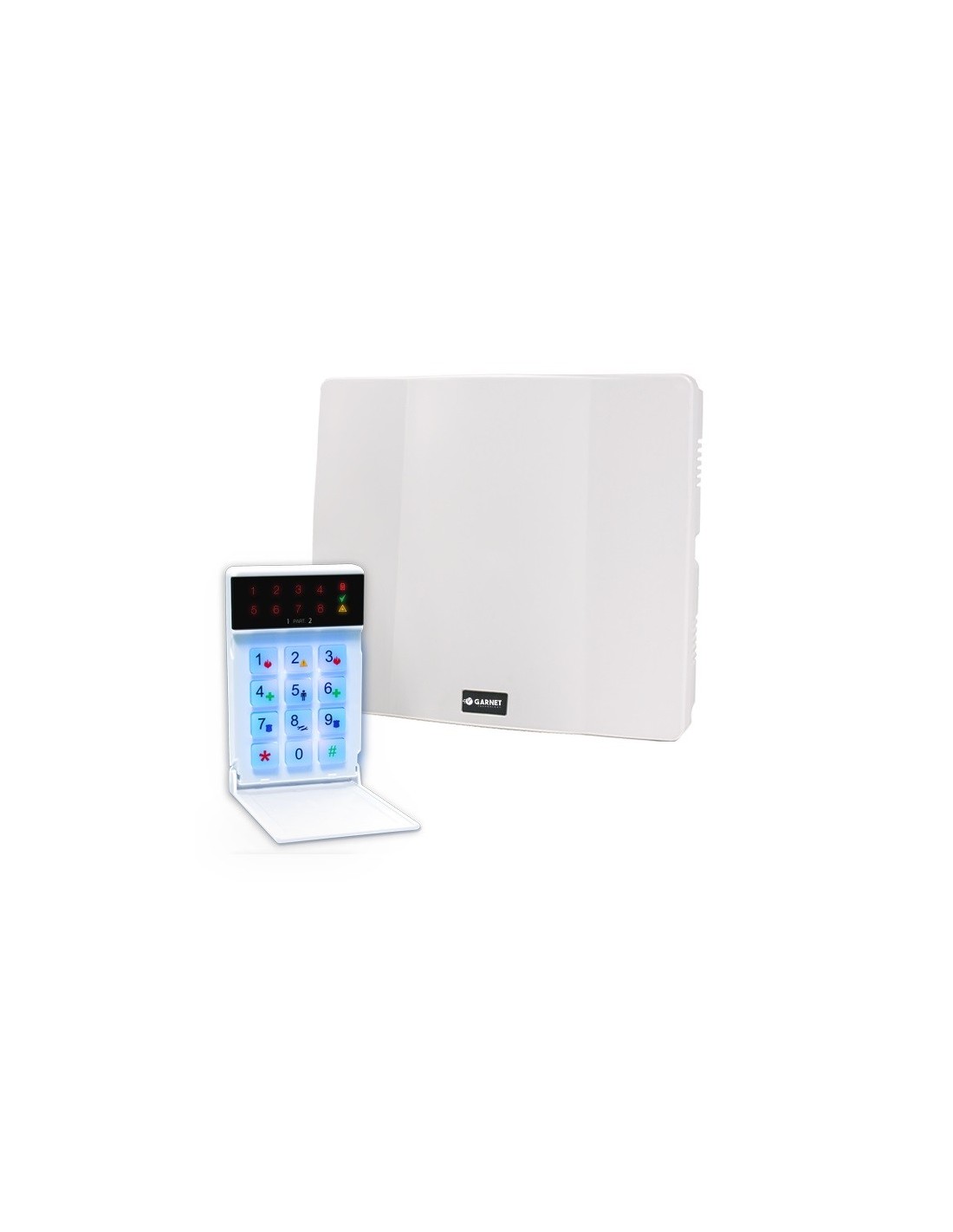 Alarma Garnet  Con Teclado Led 7 Zonas Expandile A 32