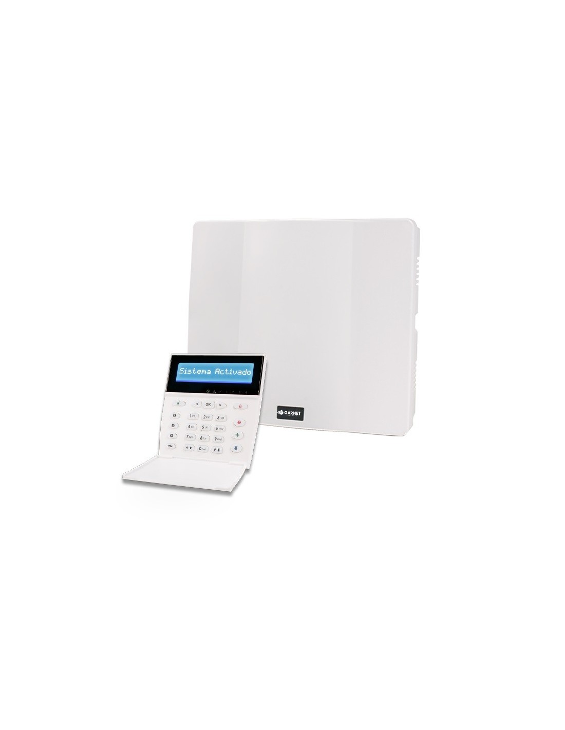 Alarma Garnet Con Teclado Lcd 7 Zonas Expandile A 32