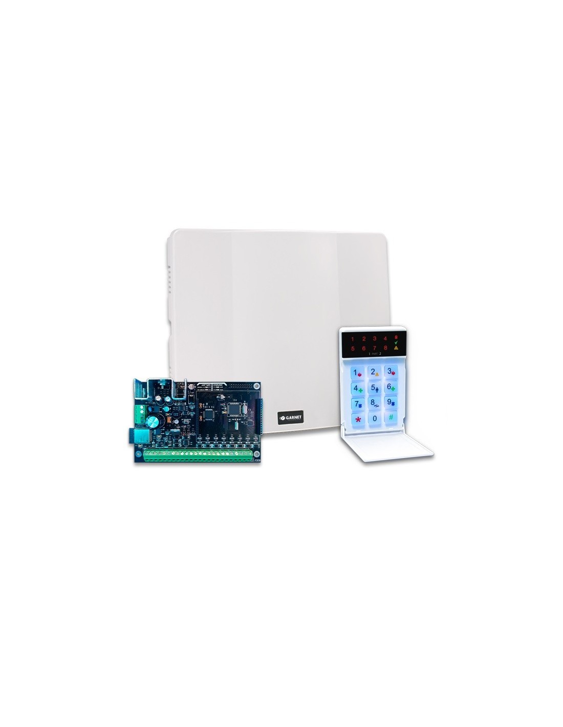 Alarma Garnet Wifii Con Teclado Led 7 Zonas Exp. A 32