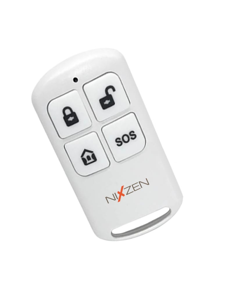Control Remoto 4 Botones Armado Total Parcial Desarmado Sos 3v Nixzen