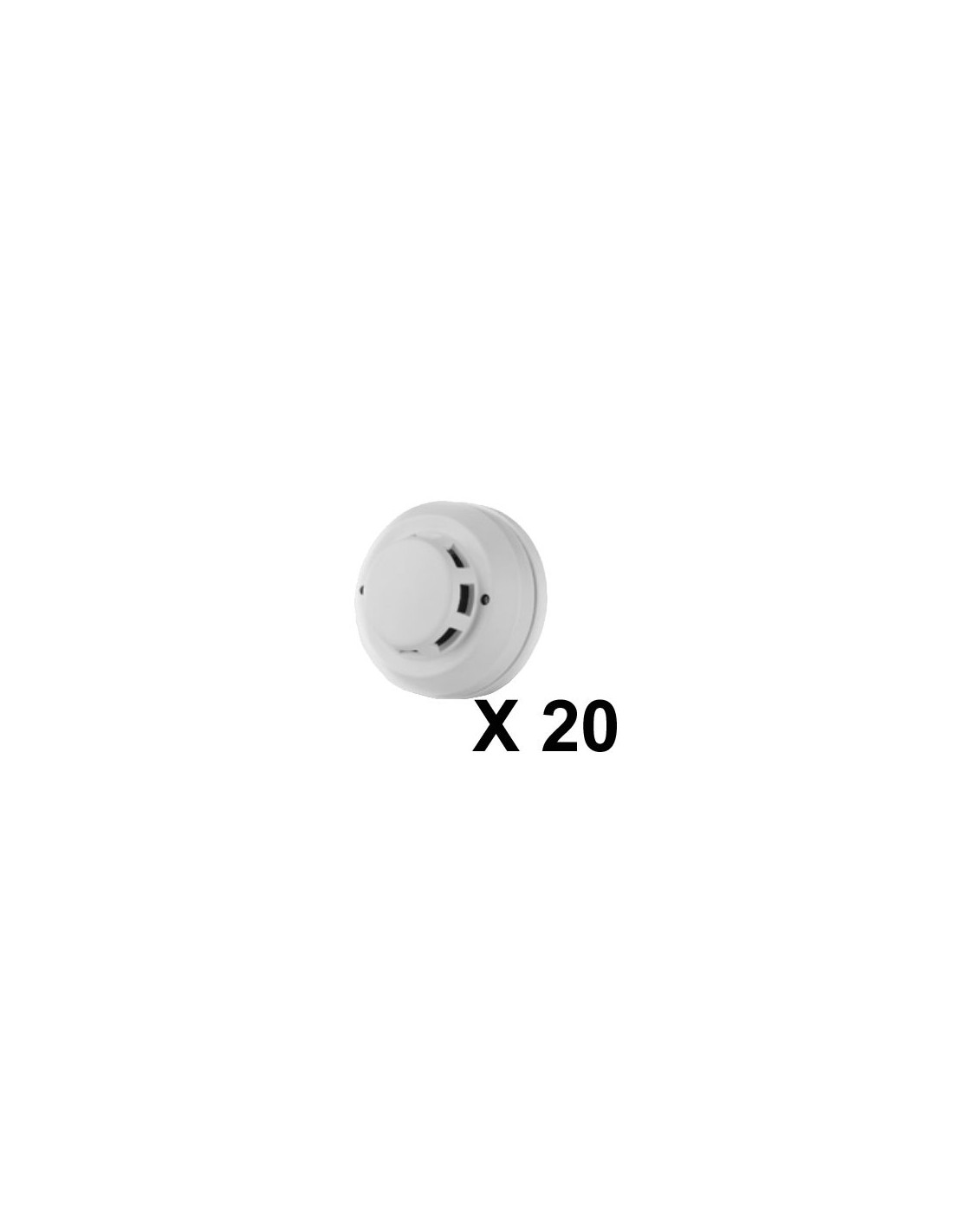 Detector De Humo/incendio Cableado X 20 Unidades