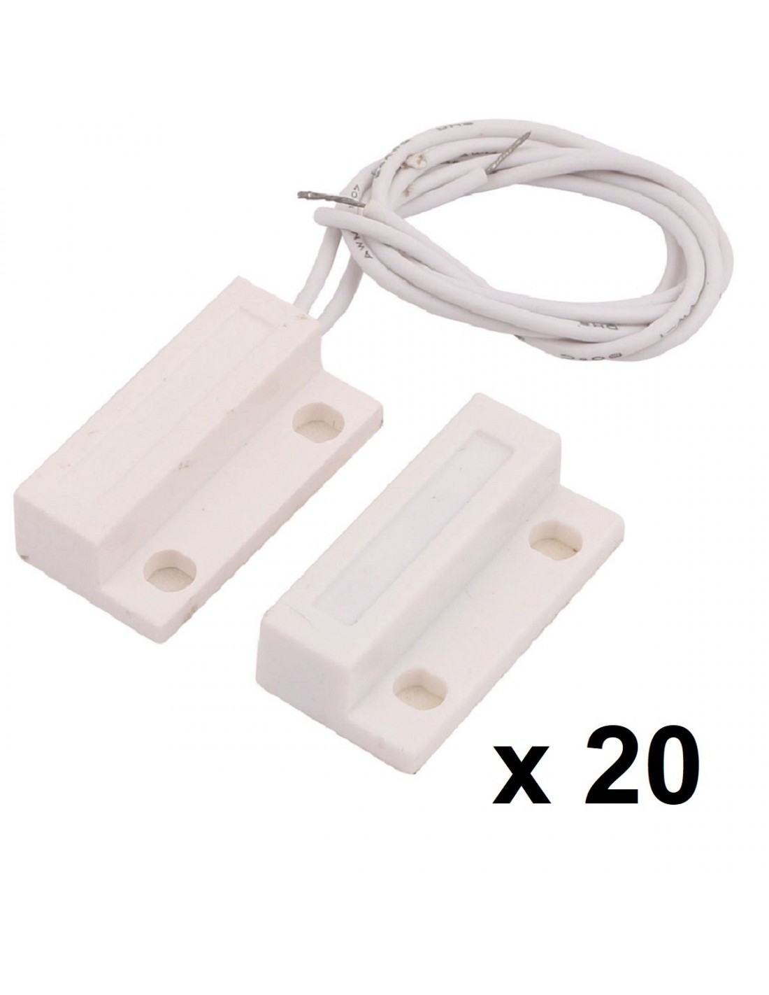 Sensor Magnetico Cableado Precableado De Puerta O Ventana Unidades
