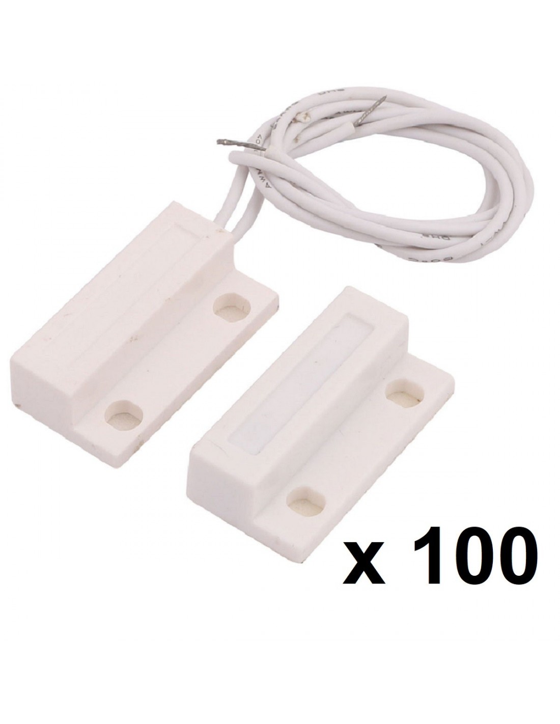Sensor Magnetico Cableado Precableado De Puerta O Ventanaa Unidades