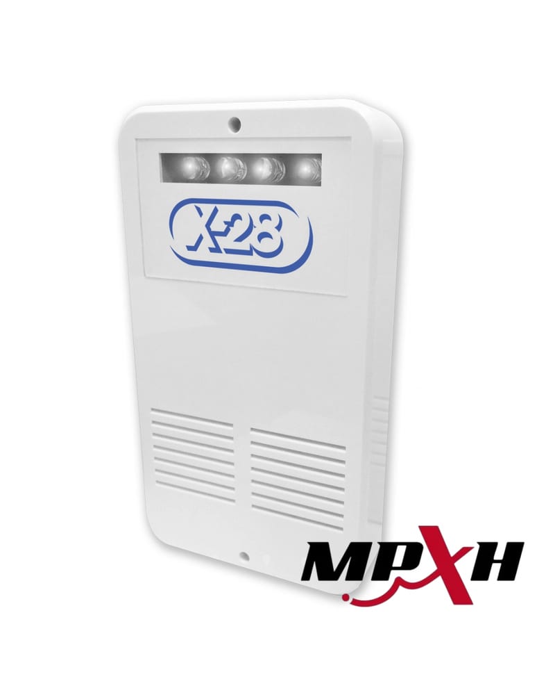 Sirena Exterior X28 Bus Mpxh De 108db Tamper Antidesarme Antidesmonte Con Luz Varios Modos De Funcionamiento