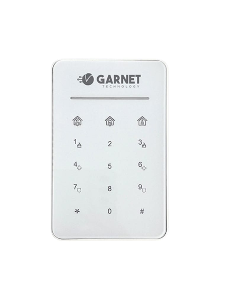 Teclado Inalambrico Supervisado Led Compatible Con Garnet Innova Pc-200 Y Pc-1000