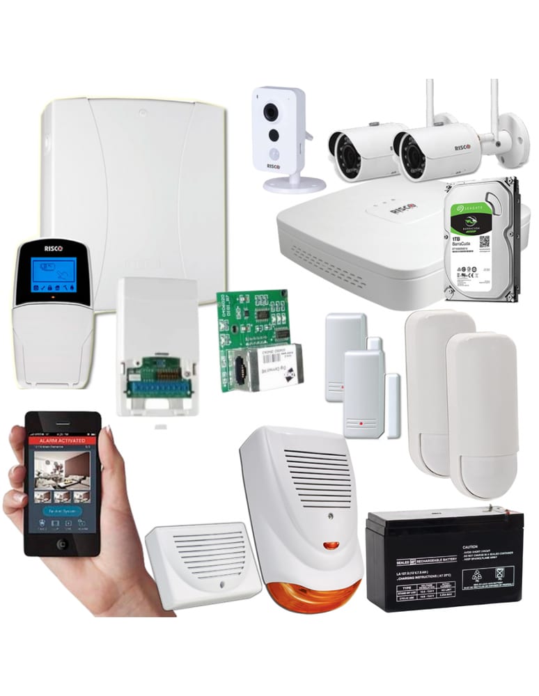 Hogar Inalambrica Profesional Ip Camaras Nvr Wifi App Celular Videoverificacion Integrada