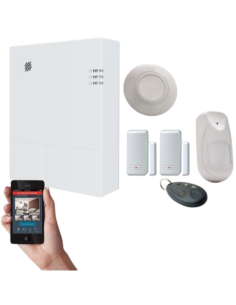 Inalambrica Lightsys Air App Celular Pir Magnetico Sirena Bateria Risco