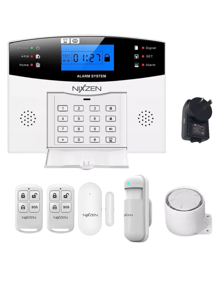 Inalambrica Wifi Pg500 App Tuya Smart Control Remoto Pir Magnetico Sirena Fuente