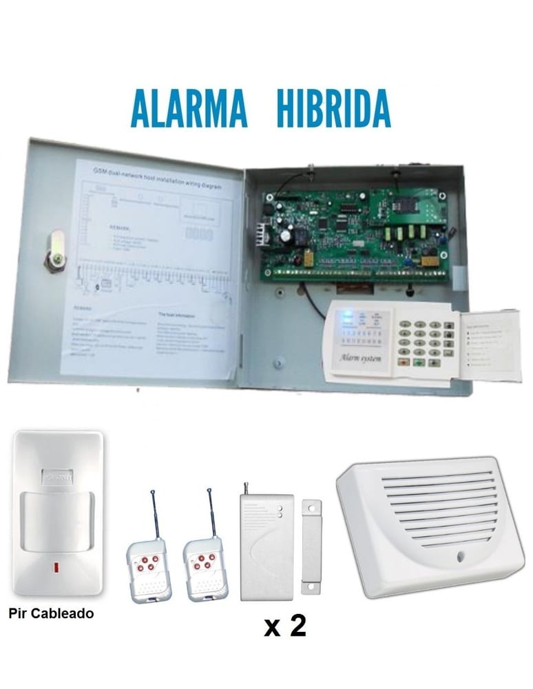 Profesional Risco Lightsys Plus Detectores Y Sirenas Inalambricas