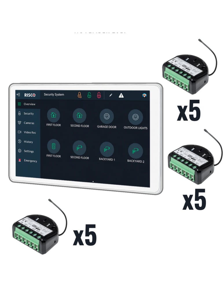 Kit Riscontrol Hogar Inteligente 15 Dispositivos