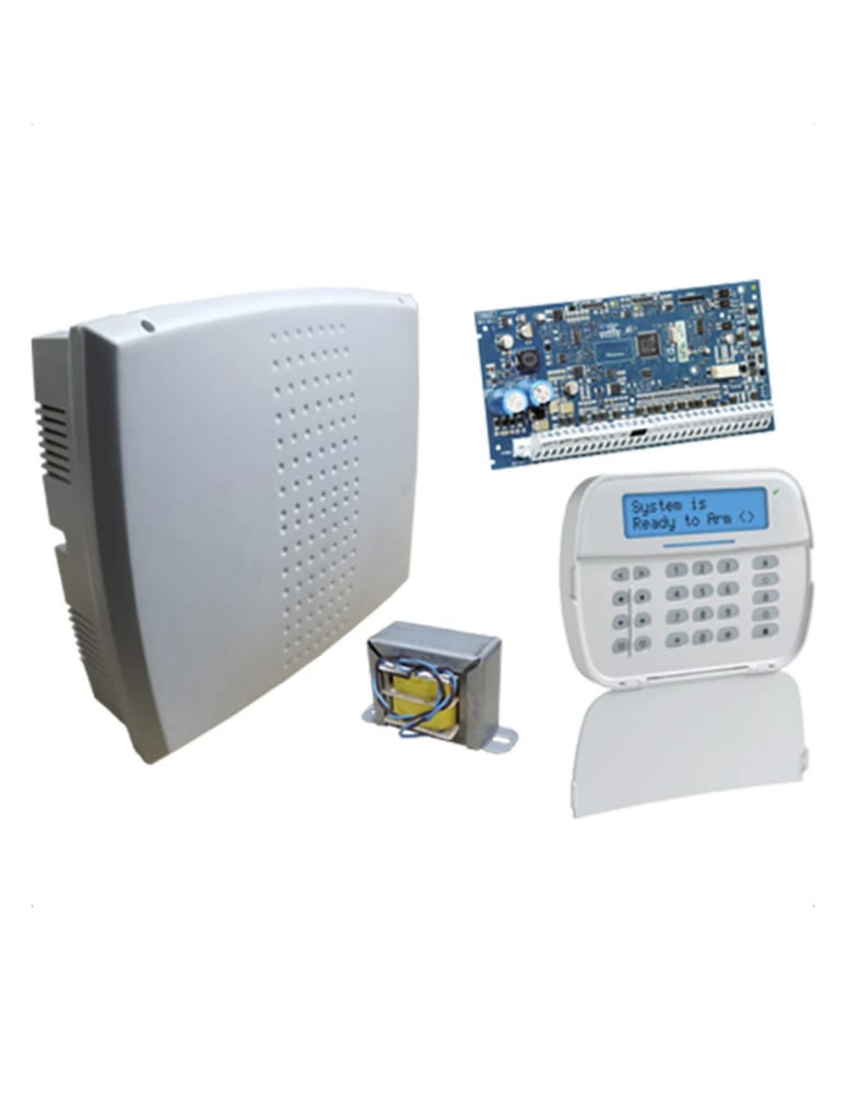 Central Dsc Power Series Neo 8 A 32 Zonas Teclado Lcd Con Gabinete Y Fuente