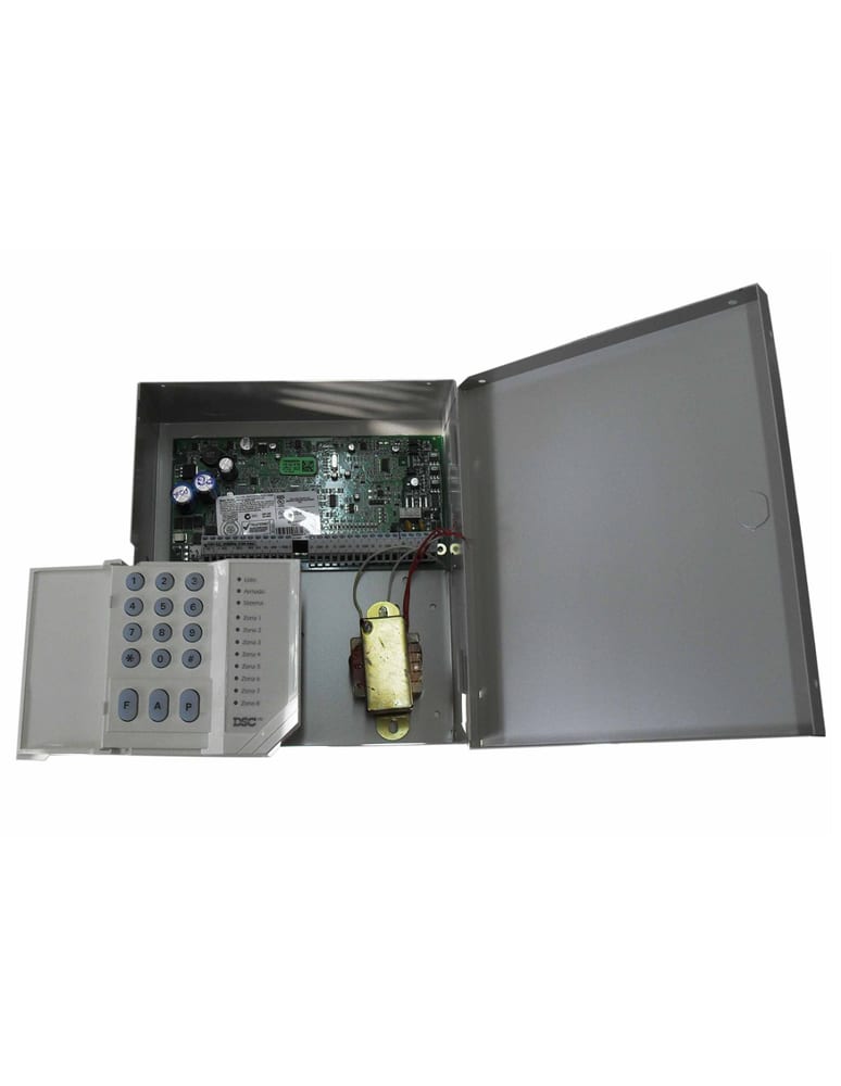 Central Alarma Power 1832 Teclado Pc 1555rkz Gabinete Fuente
