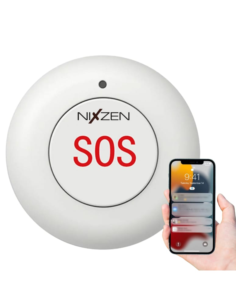 Boton Antipanico Emergencia Sos Inalambrico Nixzen