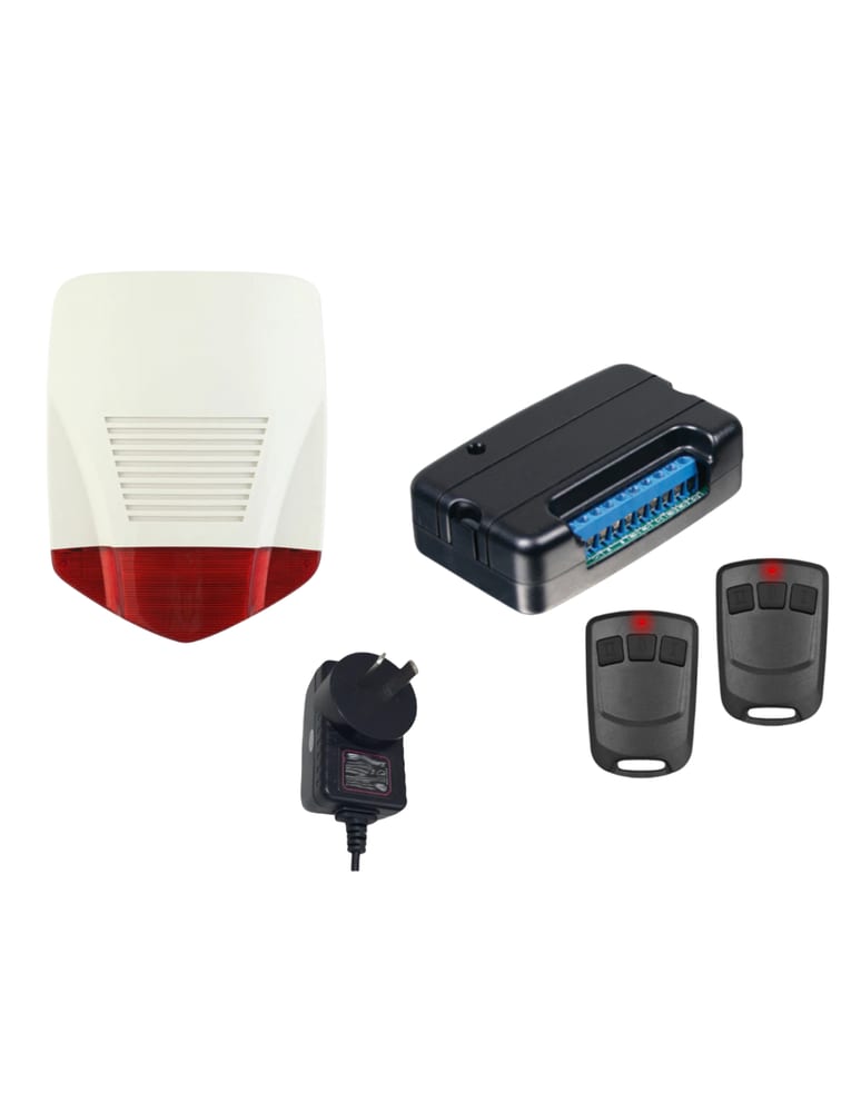Exterior Con Fuente Y Control Remoto