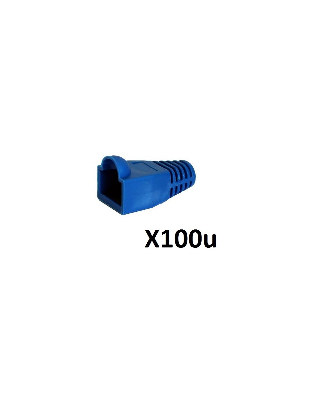 Capuchon Rj45 Azul X 100u