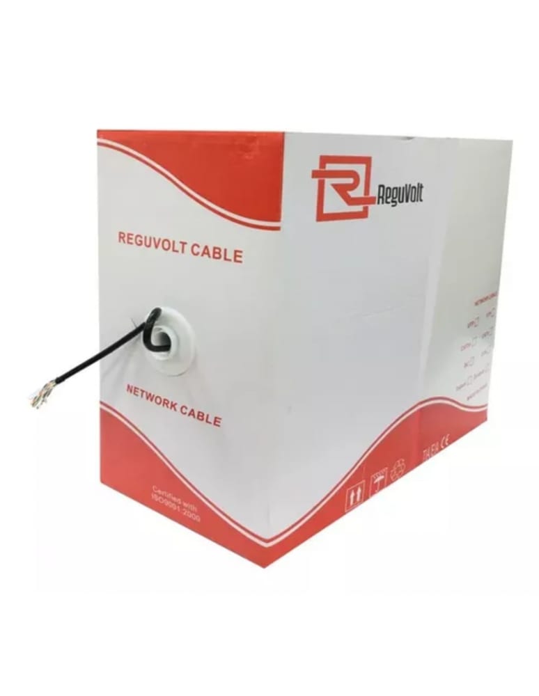 Cable Utp Cat5e (exterior) Cca Alum Cobreado Doble Vaina- Po