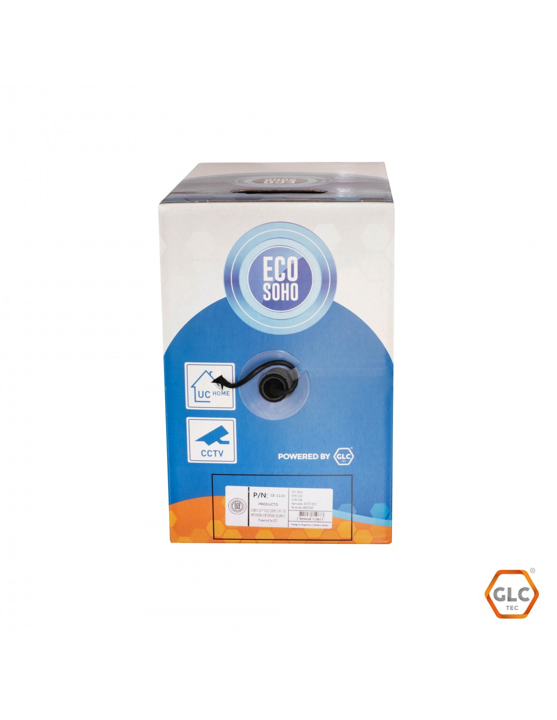 Cable Utp Eco Soho Cat 5e Interior/exterior X 305mts Powered By Glc