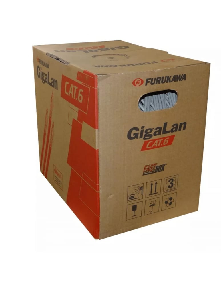 Cable Utp Furukawa Cat6 Gigalan Gris 23400149