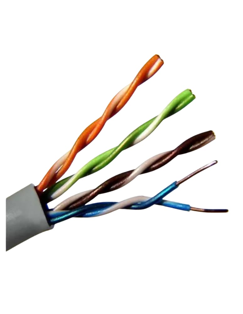 Cable Utp Cat5e (interior) Vaina Gris - Por Metros Cobre Aluminio