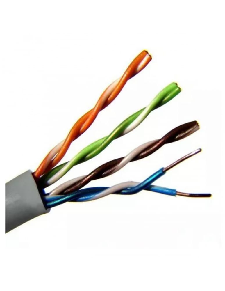 Cable Utp Cat6 (interior/exterior) Vaina Blanca - Por Metro