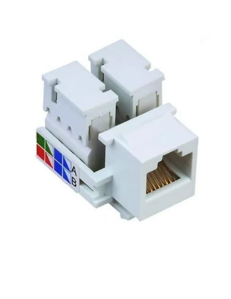 Jack Roseta Rj45 Cat 5e Autocrimpeable Conector De Red