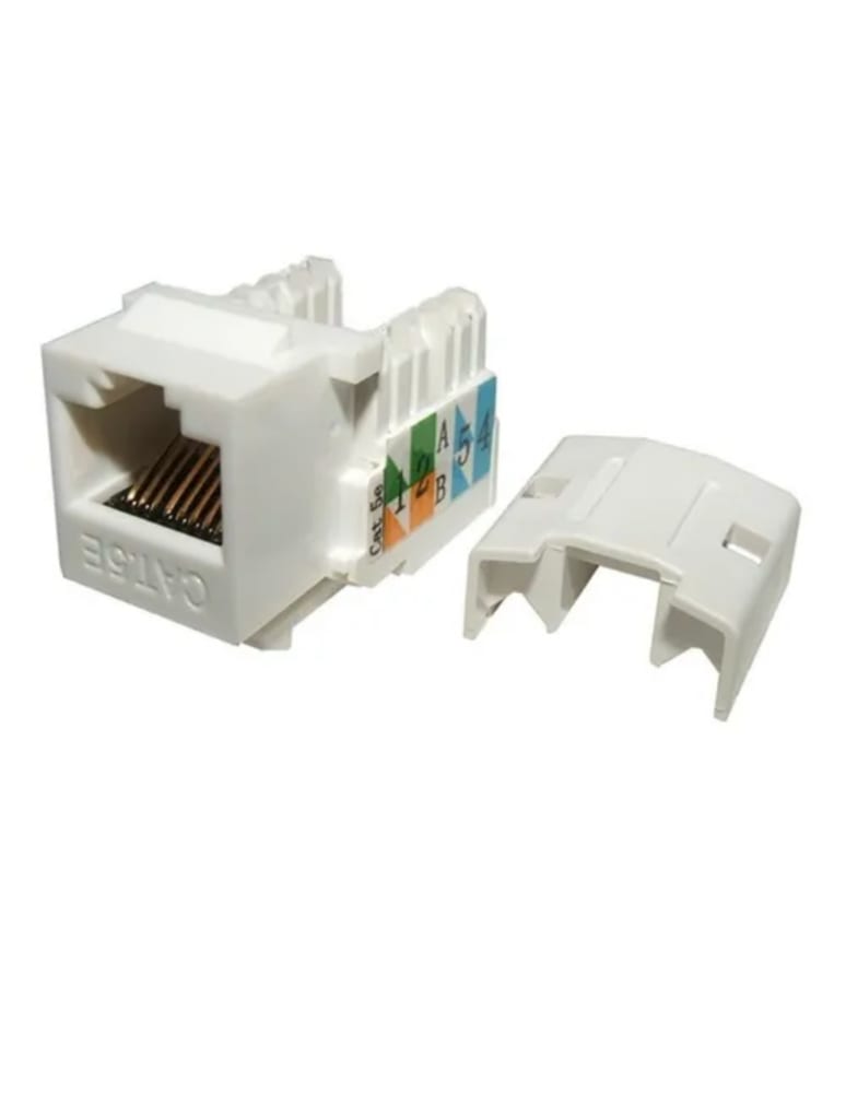 Jack Roseta Rj45 Cat 5e Conector De Red
