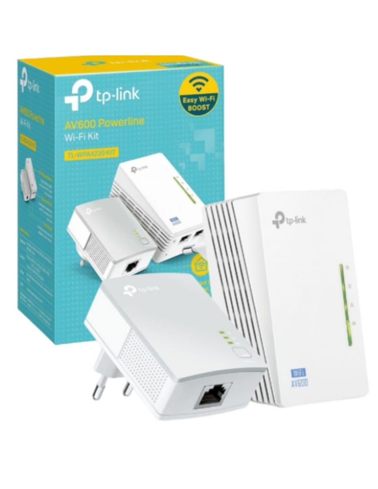 Extensor De Red Wifi Powerline Av600 N 300mbps Tplink Red 22
