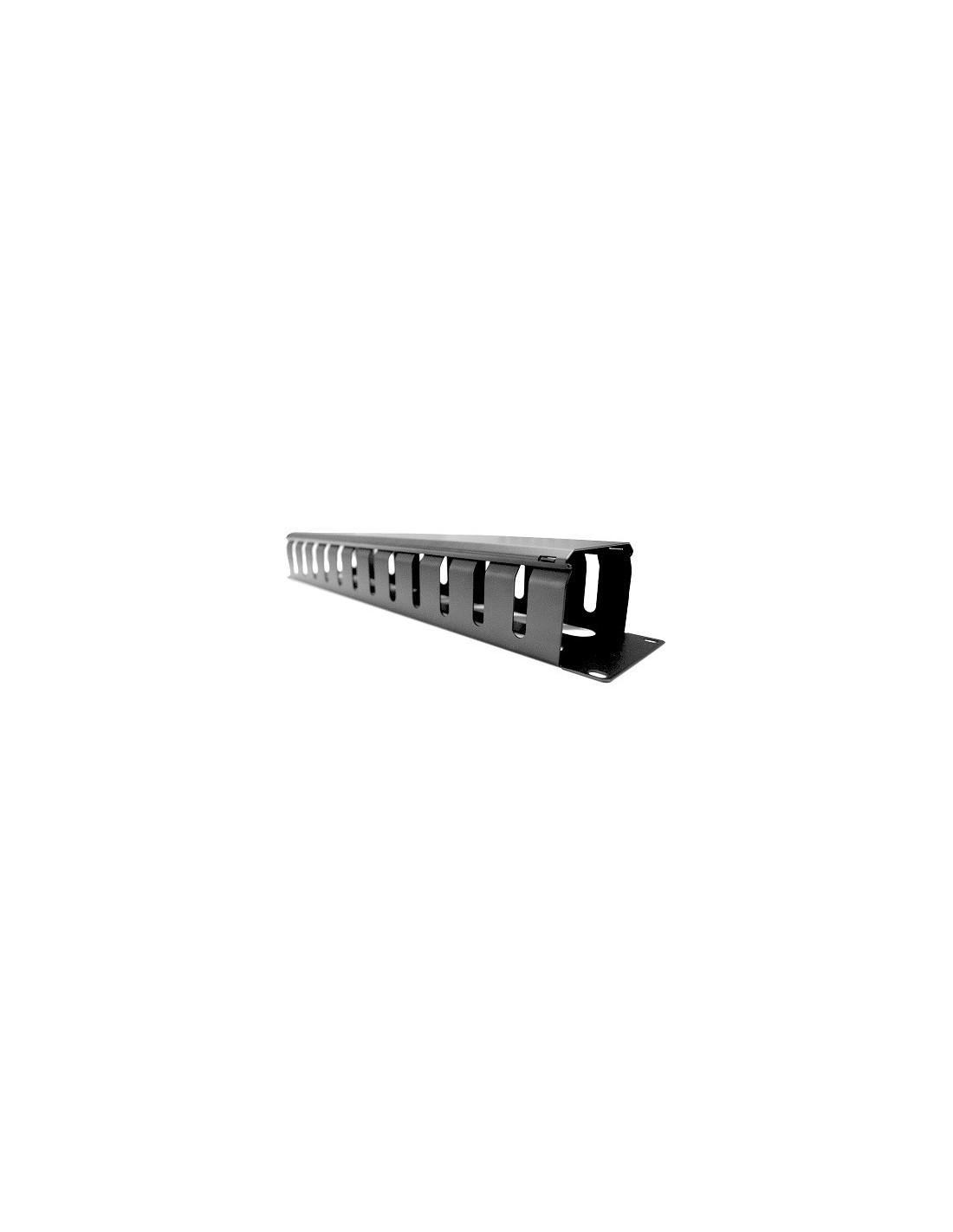 Organizador De Cable De 1u C/tapa De Metal