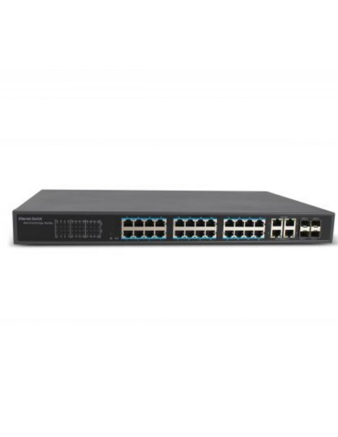 Switch 24 Puertos Poe 10/100 + 4 Ptos 10/100/1000 + 4 Sfp