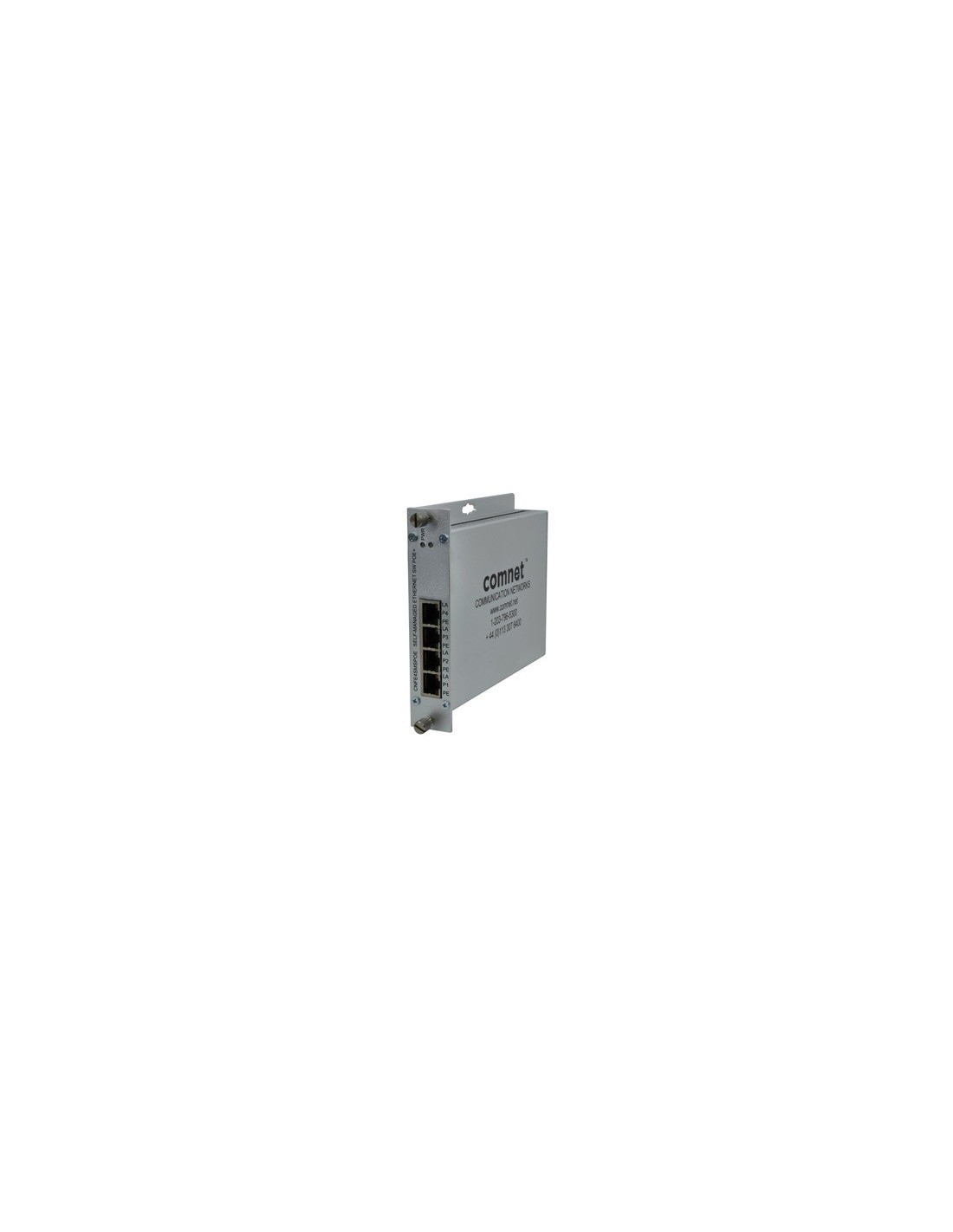 Switch 4 Puertos 10/100 Poe 30w Por Boca Autoadministrable G