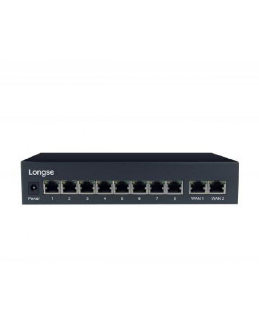 Switch 8 Puertos Poe 10/100 + 2 Puertos Wan 10/100/1000 Gig 120w Total