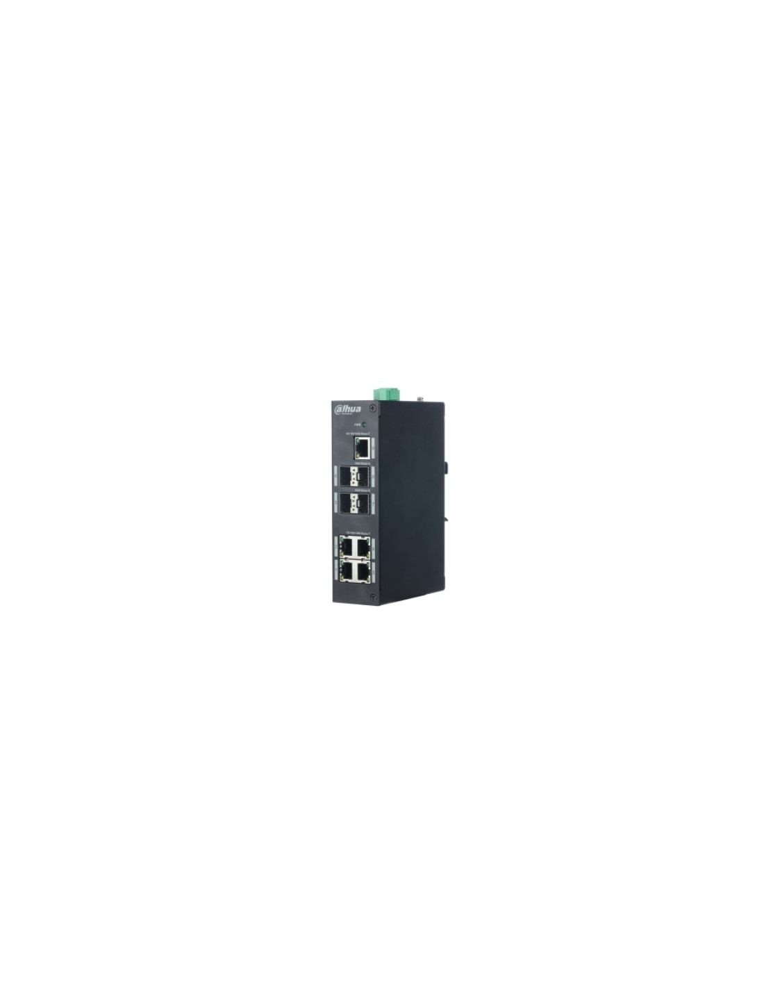 Switch Gigabit 9 Puertos 4 Poe Downlink 4sfp 1 Hi-poe 90w Hasta 250m Nivel Industrial