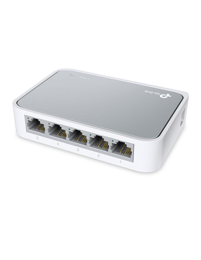 Switch 5 Puertos Tplink 10/100mps Incluye Fuente