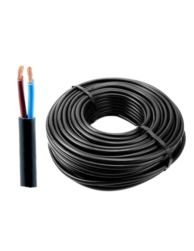 2x1.50mm - Vaina Negra, Normalizado De Cal