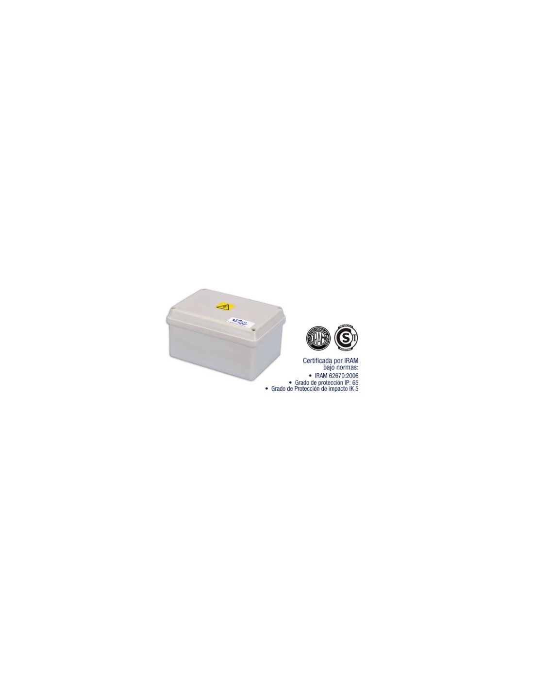 Caja Estanca 10cmx15cmx8cm Plastica