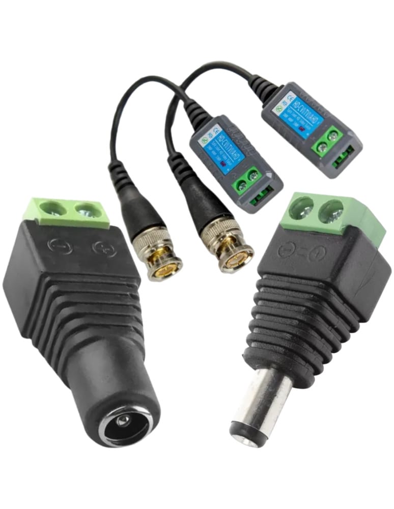 Y Plug Universal Macho Y Hembra Con Terminales A Tornillo