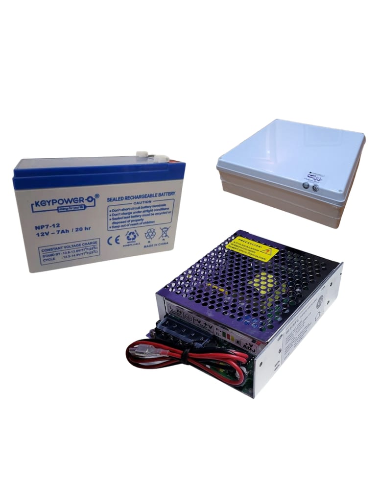 Ups Para Sistema De Cctv Camaras Control De Accesos 12v 7ah