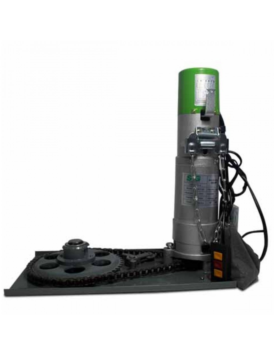 Motor De Cortina Metalica Hasta 300 Kg + 2 Controles Remoto Autctn006