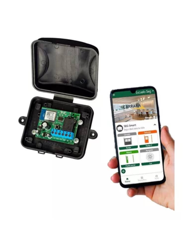 Wifi Para Portones Automaticos Seg 1ch App Seg Smart