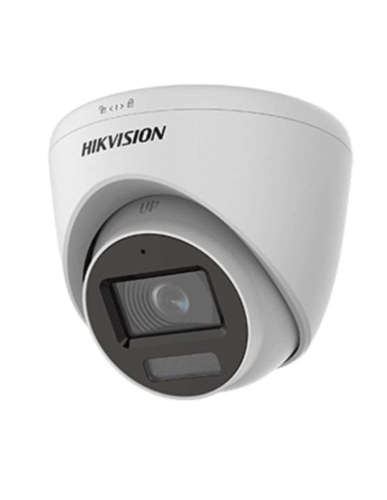 Camara Minidomo Turret 1080p Plastica 4in1 2.8mm Doble Iluminacion Microfno Ir30metros