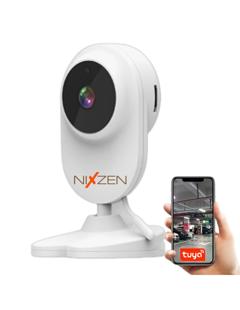 Camara Baby Monitor Ip Wifi 2mpx P2p Melodias Sensor Temperadura Audio App Tuya Incluye Fuente 5v Usb