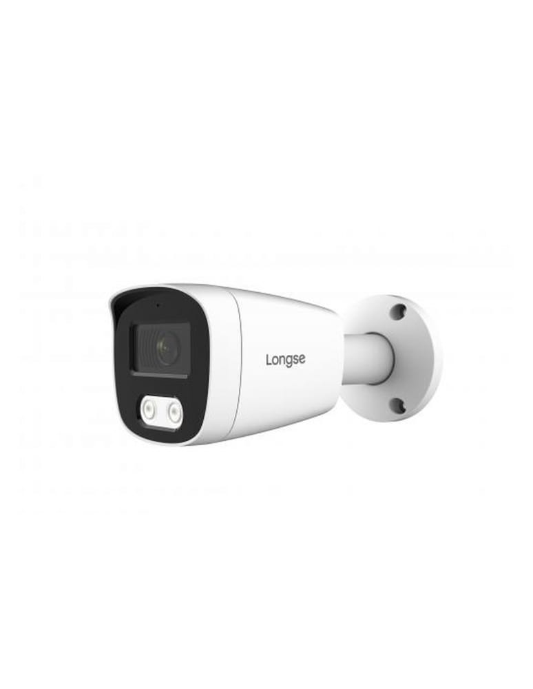 Camara Bullet Ip Hibrida 8mpx. Metal Exterior Audio Bidireccion Ip67 Lente 2.8mm Ai Face Estacionamiento Smartanaliticas Poe