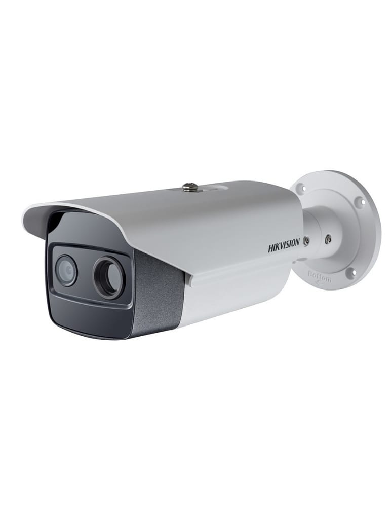 Camara Ip Termica 256 × 192 Y Visible Color 4mpx Inteligencia Cruce De Linea Vigilancia Activa Luz Y Sonido